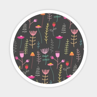 Flowers Pattern Magnet